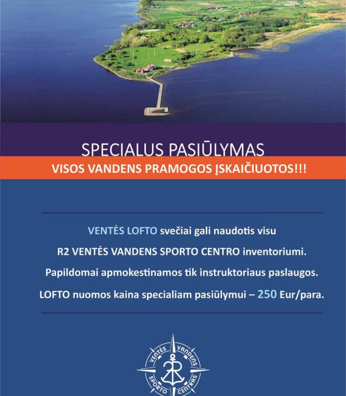 Ventesport.lt spec. pasiūlymas 2026 R2 VVSC spec. pasiūlymas 2026 | ventesport.lt